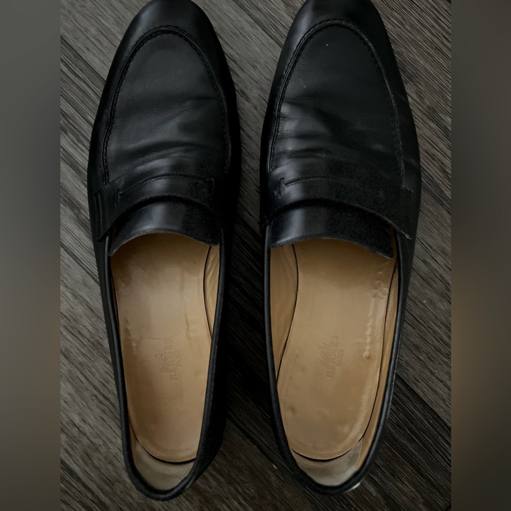Hermes Calf Skin Men’s Loafer Size 13 (gently used)